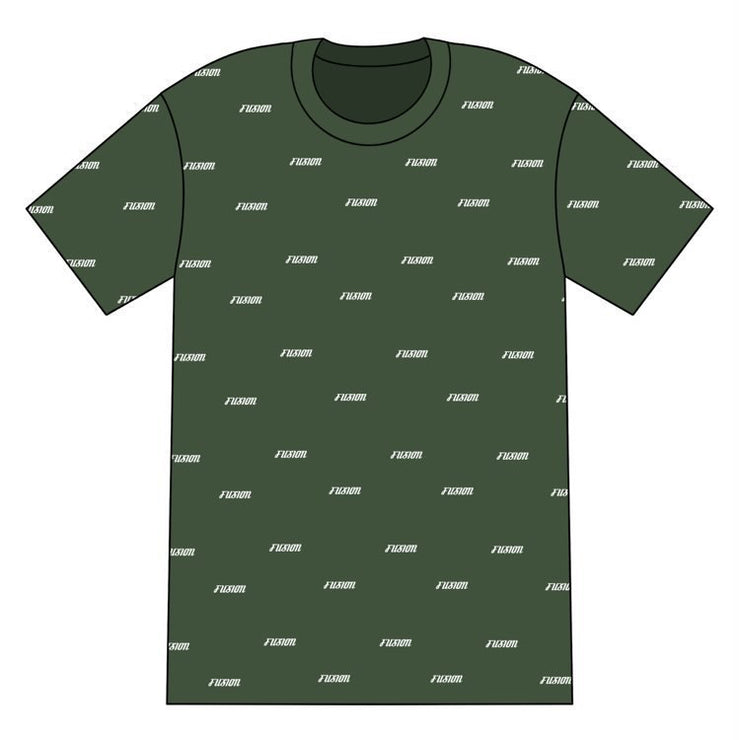 Exclusive: Green "All-Over" T-Shirt