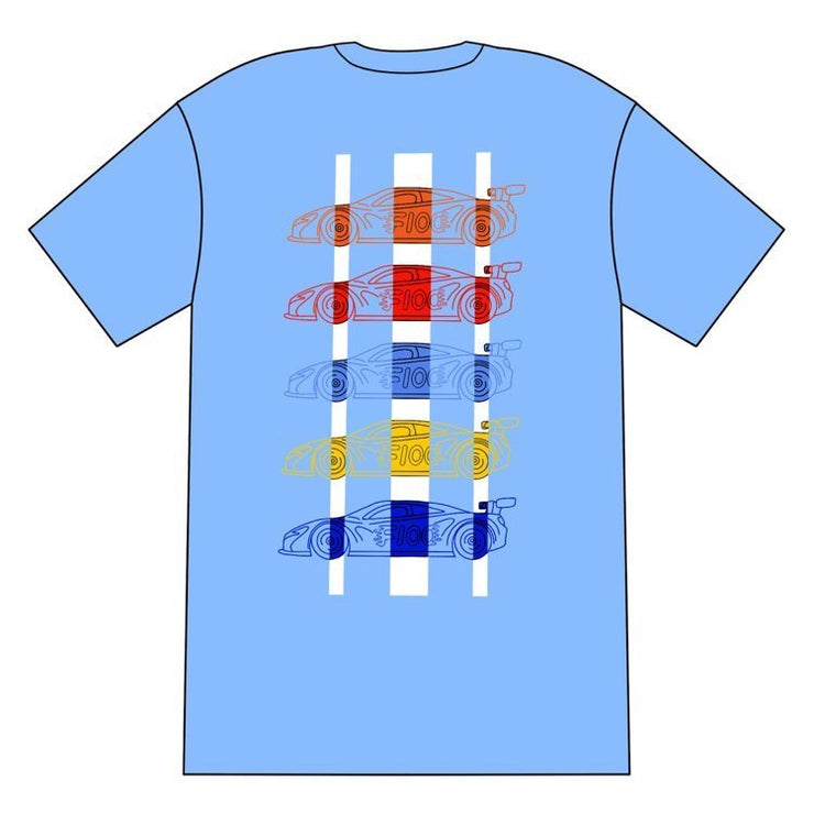 Sky Blue "Racecar" T-Shirt