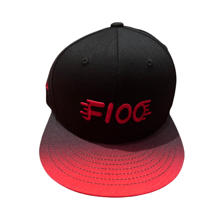 Red/Black Fitted Hat