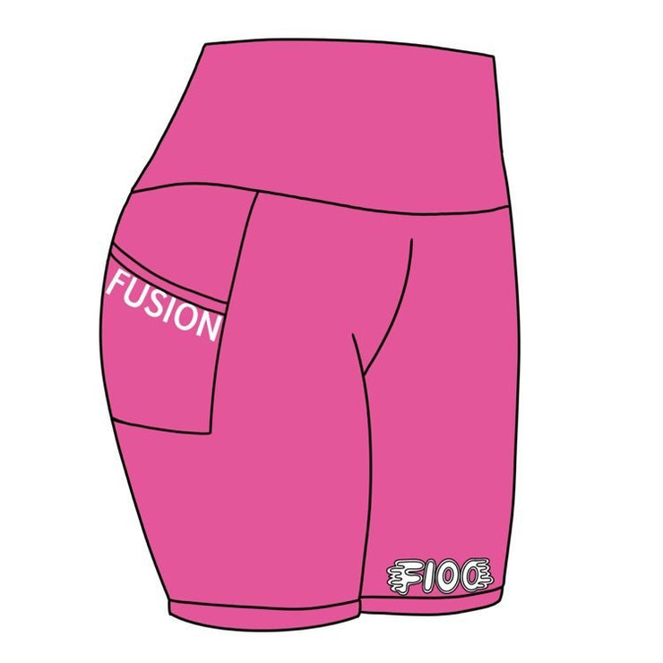 Pink "Biker" Shorts