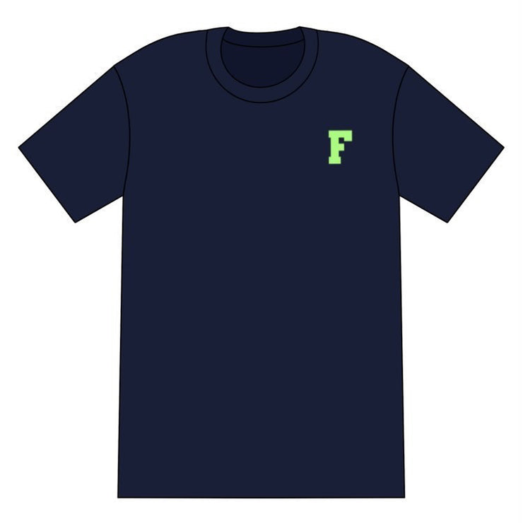 Navy "F" T-Shirt