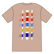 Tan "Racecar" T-Shirt